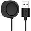 Blueshaweu il caricabatterie compatibile con Amazfit T-Rex 3, cavo di ricarica USB compatibile con Amazfit T-Rex 3 robusto/militare smartwatch 48mm (nero, per T-rex 3)