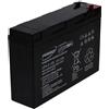 akku-net Batteria al piombo FP1245B compatibile con Panasonic UP-VW1220P1, 12 V, Lead-Acid