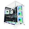 NitroPC - PC Gaming Estremo Nitro (Intel Core i9 12900K 16/24 5.2GHz, RTX 5070 12GB, RAM 32GB, M.2 1TB, Windows 11 PRO, WiFi) Computer fisso, PC Gamer (Bianco)