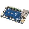 IBest for Raspberry Pi Compute Module 4 IO Board,Mini Base Board (A) Lite Version with Standard CM4 Socket and Color-Coded Raspberry Pi 40PIN GPIO Header Onboard CSI/DSI/FAN/HDMI/USB/RJ45 Connectors