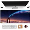 ITBT Tappetino Mouse Your Name Tappetino per XXL Mouse da Gioco - Gaming Mousepad Extra Grande 900 x 400mm - Pad 3mm con Base in Gomma Antiscivolo - Spessore 3mm Anime Tappetino Mouse, B