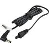 vhbw Cavo di alimentazione compatibile con Panasonic HDC-SD300, HDC-SD707, HDC-SD700, HDC-SD200, HDC-SD20 videocamera, fotocamera - 15 cm nero