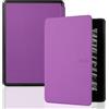 Generico DayQiQiPu Caso per Kindle (10th Gen, 2019 Rilasciato, Model: J9G29R) Custodia per eReader di Pelle PU Ultra-Sottile di Visione Multiplo Copertura Antiurto - Viola