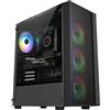 ROMAGNA COMPUTER PC Gaming Fisso - Computer Gaming AMD Ryzen 5 4500 - Scheda Video RX 6500XT 8GB - RAM 32GB DDR4 - SSD 1TB M.2 - Wi-Fi AC e Bluetooth - HDMI e DisplayPort - USB 3.2 - Windows 11 Pro