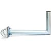 hm-sat Braccio per albero in acciaio 45 cm supporto per ringhiera antenna satellitare
