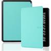 Generico DayQiQiPu Caso per Kindle Paperwhite (10th Gen, 2018 Rilasciato, Model: PQ94WIF) Custodia per eReader di Pelle PU Ultra-Sottile di Visione Multiplo Copertura Antiurto - Verde Menta