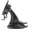 NIDONE Staffa Navigator Universale Porta telefonico auto universale Supporto girevole con base adatto a Garmin Nuvi GPS Black Holder