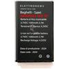 Generico Batteria di ricambio per cellulare Beghelli Salvalavita Beghelli SLV18 Salvalavita SLV 18 BL-4C Nera, Prestazioni e Capacità pari all'originale., Nuova e Garantita.