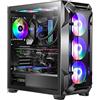 Antec Box di gioco Antec DF600 FLUX ATX 2XUSB3.0 No Font RGB