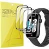 Blueshaweu Pellicola protettiva compatibile con BOALZETD smartwatch QS50 1,47, HD trasparente e flessibile in TPU [3 pezzi] compatibile per BOALZETD QS50 1,47 Smartwatch (Nero)