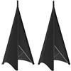 Beada Universale Dj Light Speaker Stand Gonna Treppiede Scrim Copertura Materiale Poliestere Elasticizzabile, 2 Pz