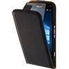 PhoneNatic Copertura di Cuoio Artificiale Compatibile con Microsoft Lumia 950 XL - Flip-Case Nero - Cover + Pellicola Protettiva