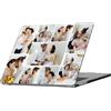 Loyobo Compatibile con MacBook Air 15 custodia personalizzata 2023 release A2941 con copertura per tastiera, custodia rigida personalizzata per MacBook M2 Chip A2941, nero opaco 9 foto