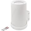 Mobilefox Supporto da parete compatibile con TP-Link Deco BE65 Wi-Fi 7 Mesh WLAN BE9300 | 2 pezzi | Supporto robusto con gestione delle cavità e ventilazione