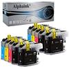 alphaink 10 Cartucce Compatibili per Brother LC3213 LC3211 LC-3211 per Brother DCP-J772DW MFC-J890DW MFC-J491DW MFC-J497DW DCP-J572DW DCP-J774DW MFC-J895DW(4Nero,2Ciano,2Magenta,2Giallo)