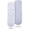 SZLG Custodia protettiva per telecomando in morbido silicone antipolvere per PS5 Remote Control (bianco)