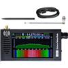 Whychstore Ricevitore radio SDR-101, ricevitore radio portatile DSP da 4,3 pollici per CW/AM/FM, demodulazione digitale da 100 KHz a 149 MHz, ricevitori radio a onde corte