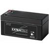 ELCART Batteria Ricaricabile al Piombo SIGILLATA 12 Volt 3,3 Ah Marca EXTRACELL