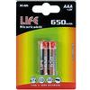 Sconosciuto BATTERIA NI-MH AA 650MAH BL.2 LIFE PREZZO PER BLISTER