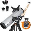 Celestron 22461 StarSense Explore DX 130 Telescopio riflettore newtoniano con tecnologia abilitata per app smartphone - Compatibile con iOS/Android
