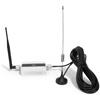 Tonysa Amplificatore per Telefono Cellulare Domestico, Ripetitore per Telefono Cellulare 4G con Antenna, Intensificatore di Segnale per Smartphone a Doppia Frequenza (Spina europea)