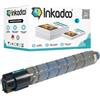 Inkadoo Toner compatibile con Ricoh 842041 / MPC400Y Toner Aficio MP C 401 sp Aficio MP C 400 Aficio MP C 300 sr Aficio MP C 401 Ciano
