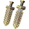 xichuangyuXCY Metal USB Flash drive Sword Shaped Chinese Antique Bronze Shaped Fish Bowel U Disk Memory Stick for Friend (32 GB, spada bronzo)