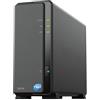 SIMPLETEK - Dispositivo di archiviazione di rete NAS a 1 vano con HDD/SSD SATA da 3,5″ o 2,5″, Ethernet gigabit, 1 GB RAM, USB 3.2, - Colore Nero
