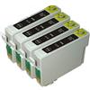 PROPART PRINTER SHOP-T0711-4 NERO Cartucce compatibili per Epson Stylus S20 S21 SX100 SX105 SX110 SX115 SX200 SX205 SX210 SX215 SX218 SX400 SX415 SX515W SX600FW D78 D92 D120 DX4000 DX8400 Stylus B300F