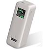 Generic Custodia protettiva in silicone per Power Bank Anker Prime 27650 mAh (250 W) - Anti-shock, antigraffio, design antiscivolo, lavabile, comoda da tenere, grigio
