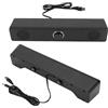 Vikye soundbar con stereo HiFi, volume regolabile, altoparlante minibar per PC portatile, alimentazione USB
