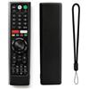 Avtbeisty Custodia protettiva in silicone per telecomando Sony RMT-TX102U RMF-TX200U RMT-TX200U RMF-TX300U Smart Android TV Voice Controller lavabile