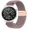 GIOPUEY Cinturini Compatibile con Oppo Watch X, Cinturino in Morbido Nylon Intrecciato [Unisex] [Traspirante] - Purple