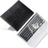 HLAAJJX Cover per MacBook Air 13 Pollici M4 M3 M2 2025 2024 2023 2022 A3240 A3113 A2681 con 13,6'' display Liquid Retina,Custodia Rigida in Plastica & Tastiera Cover,Coccodrillo Pelle Nera