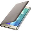 Samsung Custodia a Portafoglio per Galaxy S6 Edge Plus, Oro