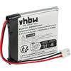 vhbw batteria compatibile con Zafferano POLDINA MICRO, LD0490F3 lampada da tavolo, da comodino (1900mAh, 3,7V, Li-Poly)