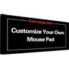 Naispanda Tappetino per mouse da gioco grande personalizzato (60cm x 120cm) Tappetini per il Mouse personalizzati per tastiera del computer con Foto Testo personalizzata mouse pad per giocatori Studio ufficio