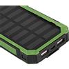 KIMISS Power Bank 50000Mah Caricabatterie Power Bank Portatile 20000Mah Ricarica Rapida Dual Usb Polar Mobile Power Bank Case Kit Fai da Te Verde (Verde)