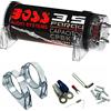 Speaker 1 CONDENSATORE compatibile con BOSS AUDIO SYSTEMS CPBK3.5 nero 3,5 farad per impianti fino a 3500 rms 1 2 3 4 5 10 capacitor con accensione cavo remote, 1 pezzo