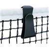 Generic Supporto per telefono da tennis, morbido supporto portatile per telefono e action camera per rete da tennis, supporto per cellulare per registrazione sportiva per recinzione, streaming live e video