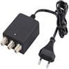 ZODIAC | Alimentatore Switching CATV 12VDC 300mAh con Connettore Tipo F, Efficiente e Affidabile per Dispositivi TV via Cavo