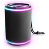 Energy Sistem Urban Box Black Supernova Altoparlante portatile stereo 16 W con diverse sequenze luminose RGB tecnologia Bluetooth 5.1 True Wireless Stereo per utilizzare due unità contemporaneamente