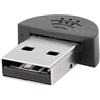 143 Microfono Mini USB, Microfono vocale da Studio USB Portatile Registrazione Mic Adattatore per Computer PC Laptop per Zoom Meeting(Nero)