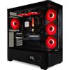 Greed® MKM - PC gaming - AMD Ryzen 5 7500F + Nvidia Geforce RTX 5070Ti 16GB - Desktop/Computer de fisso 4K & ray tracing - 5,0 GHz - 32GB DDR5 RAM - 1TB SSD + Wi-Fi & Windows 11 Pro