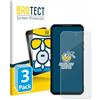 brotect Pellicola Vetro per Oukitel WP60 | 3 Pezzi Opaca Protezione Schermo Made in Germany Anti-Riflesso Durezza 9H Anti-Graffio