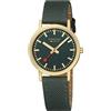 Mondaine Orologio analogico al quarzo da donna con cinturino in tessuto A660.30314.60SBS, verde, cinghia