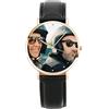 SOUFEEL Orologio Donna Orologio da Polso Fotografico Personalizzato Testo 45mm impermeabile Regali per San Valentino uomo e donna coppia