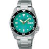 Seiko 5 sport skx 'midi' 38mm verde acqua | bracciale in acciaio inossidabile SRPK33K1