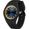 BIEWO Orologio da polso da donna, serie Jelly, sportivo, con cinturino in silicone, impermeabile, orologio da polso per giovani donne, orologio elettronico al quarzo, Nero e oro.