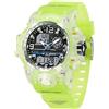 findtime Orologio sportivo digitale da donna, bianco, con sveglia, carillon orario, cronometro illuminato, per attività all'aperto Reloj Militar, Verde, Casual